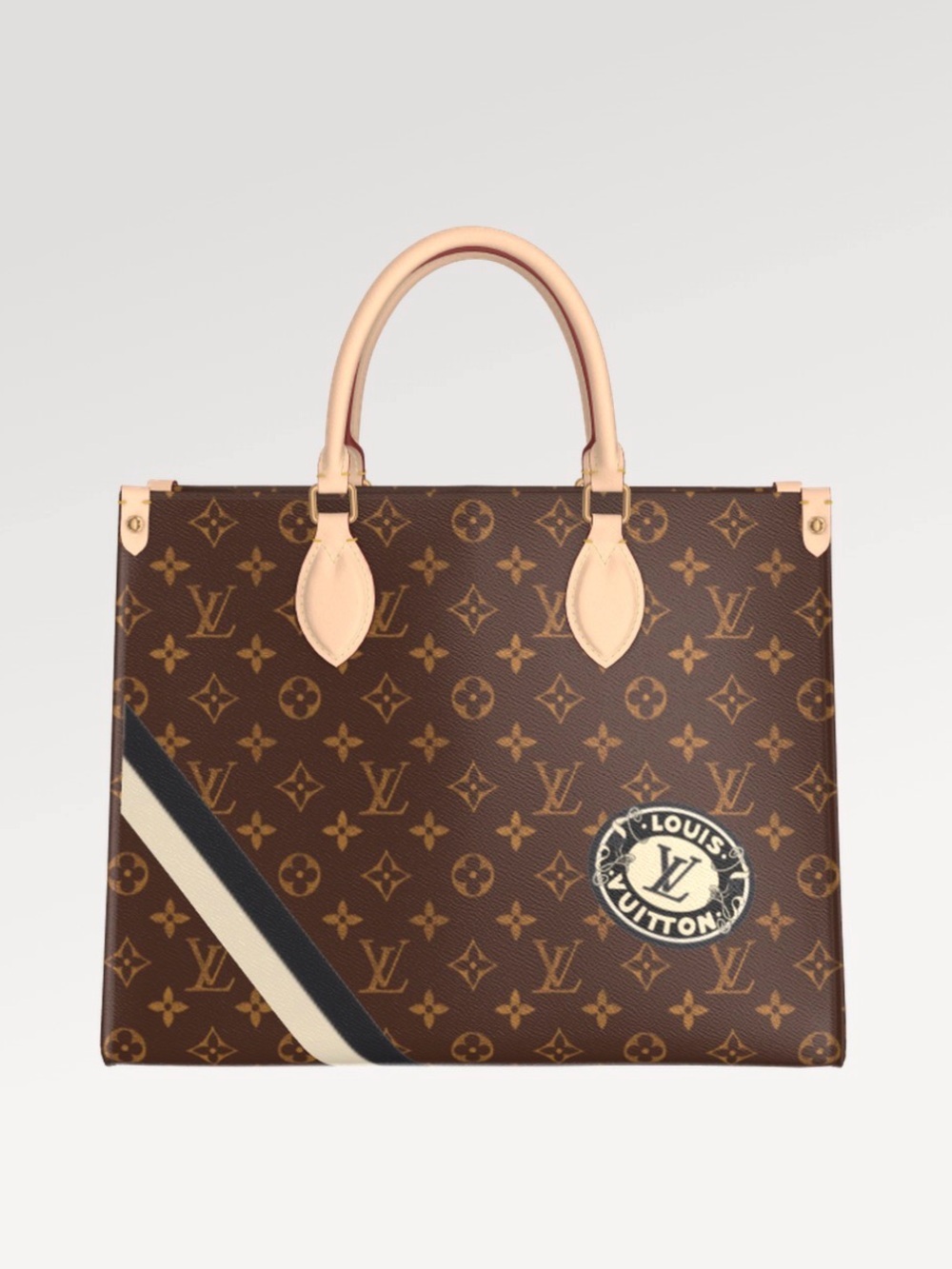 Louis Vuitton Monogram Tote customized & matching Wallet